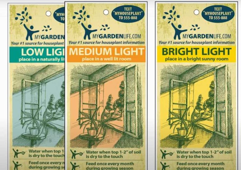 Stock Houseplant Tag Program from MasterTag