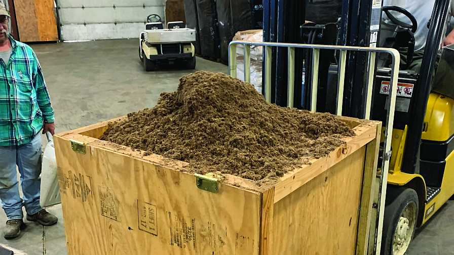 soil blending box on the move