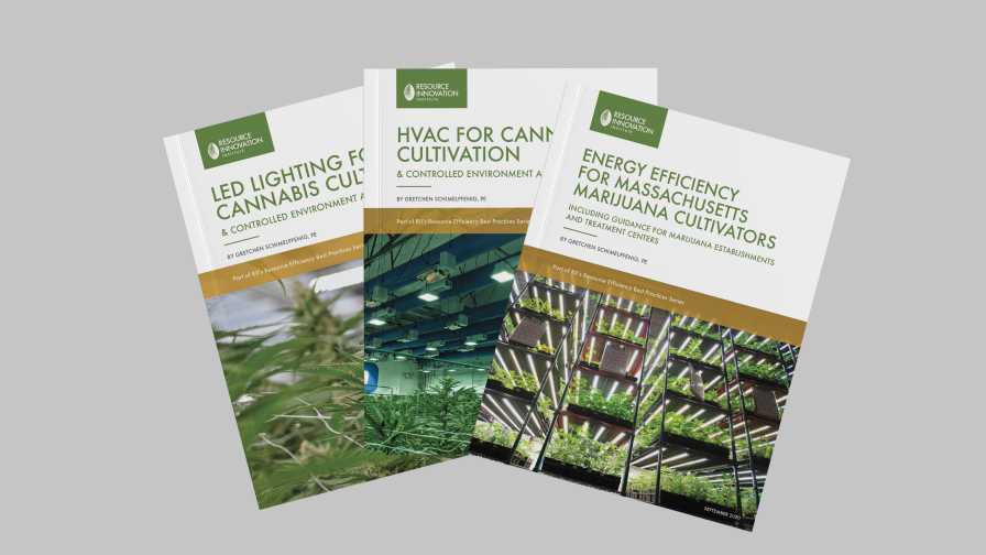 Mockup of RII's Best Practices Guides for LED Lighting and HVAC