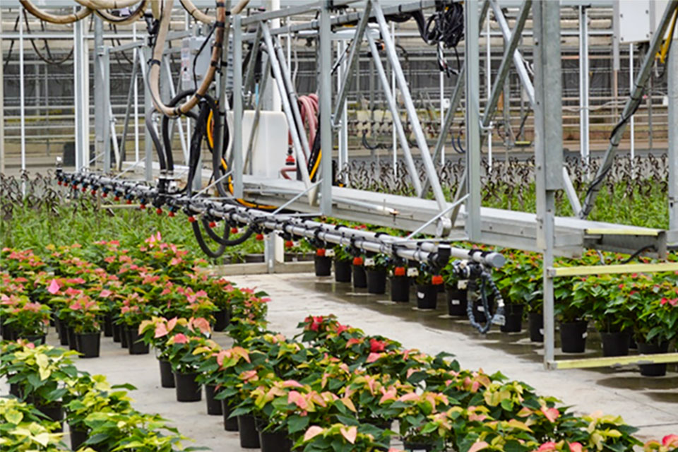 OSU Intelligent Sprayer greenhouse sprayers
