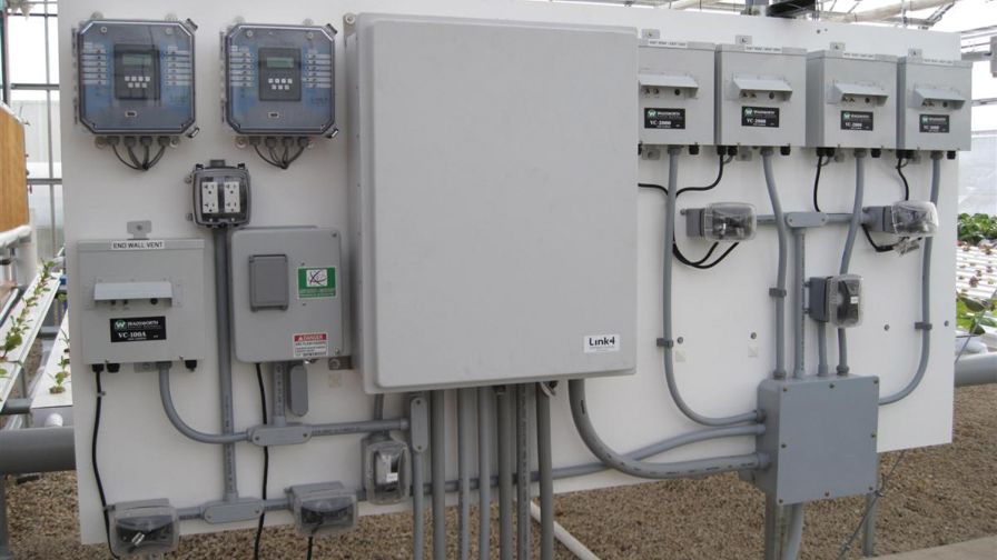 CS GrowTek Controls for GrowSpan cannabis greenhouse