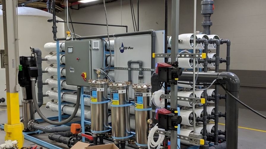 RII Nanofiltration System water reuse