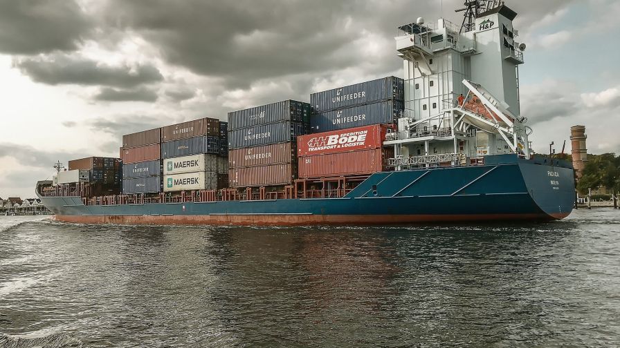 Supply Chain Container Ship