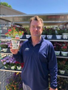 Nick Sargent with Proven Winners Eco Pot