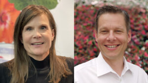 Jennifer Holland of Aris and Paul Hoffman of Pleasant View