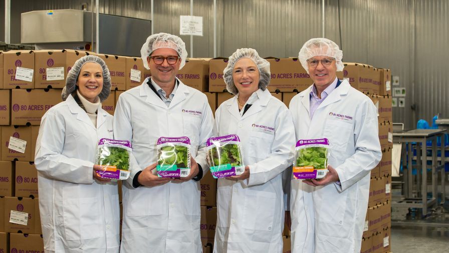 Siemens 80 Acres Farms partnership