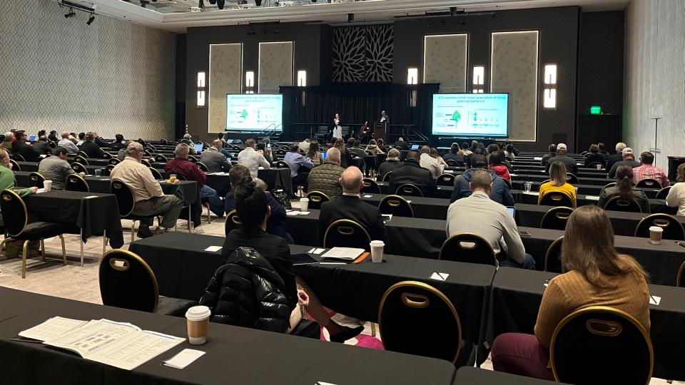 BioSolutions 2023 opening session crowd
