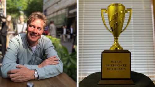 Mitch Hanes Recognized with the 2024 Breeders’ Cup Award