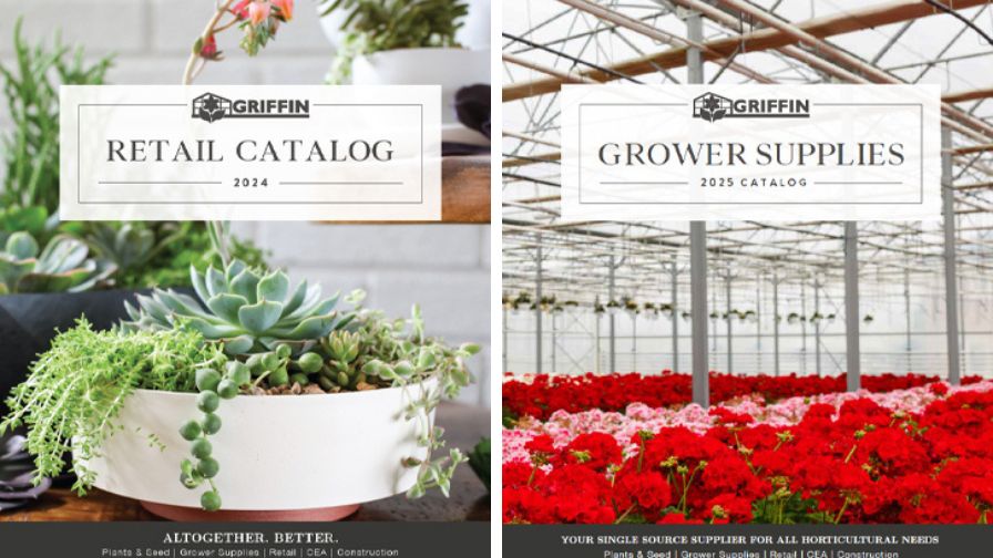 Griffin Greenhouse Supplies - 2025 Grower and Retail catalogs