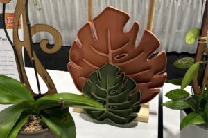 Leaf-Shaped Plant Supports and Extendable Trellises (Treleaf)