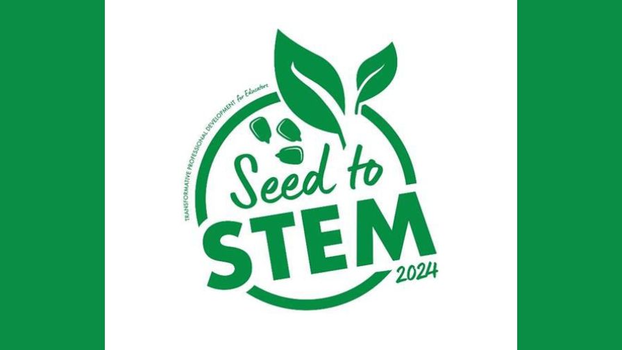 2024 Seed to STEM Lessons logo from Seed Your Future.