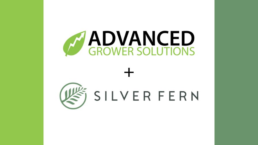 Advanced Grower Solutions and Silver Fern logos together for partnership and merger announcement article.