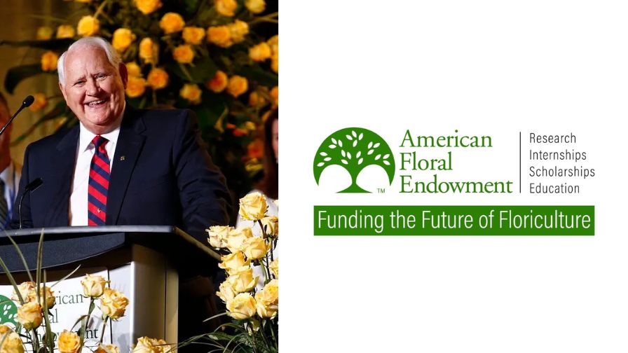 Del Demaree, the namesake of the new Demaree Family Floriculture Advancement Fund from the American Floral Endowment.