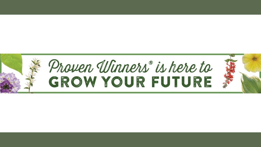'Grow Your Future' banner for 2025 Proven Winners Scholarships applications page.