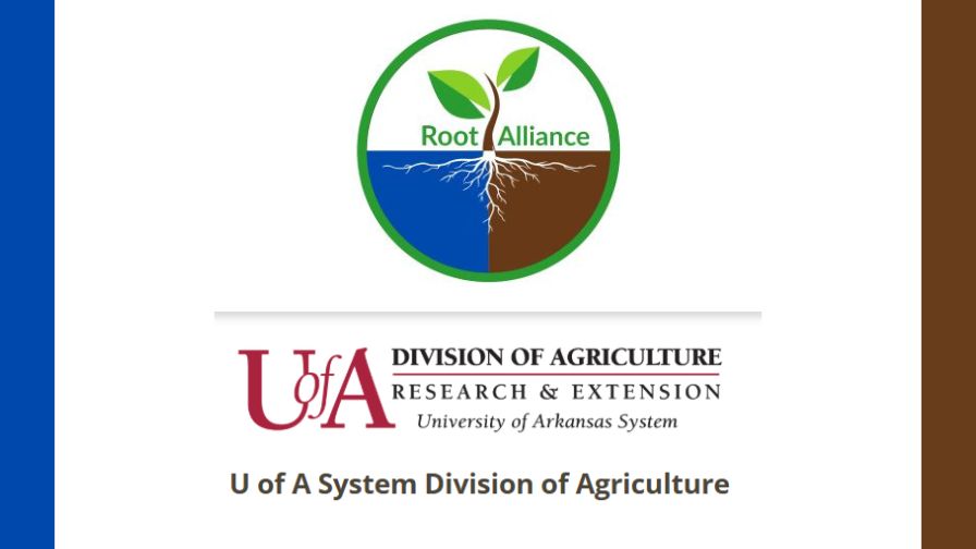 Root Alliance and University of Arkansas - Division of Agriculture (UADA) logos.