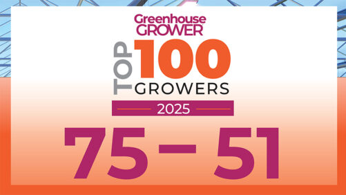 Presenting Greenhouse Grower’s 2025 Top 100 Growers: #75-51