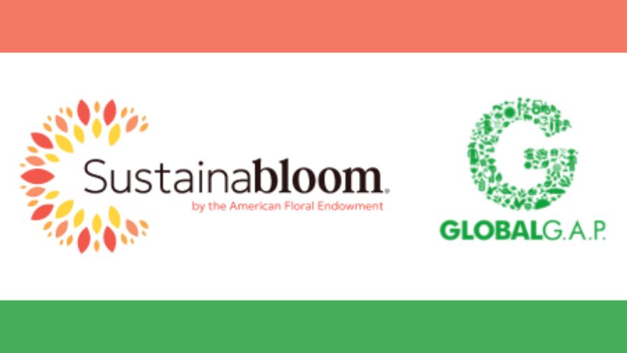 Sustainabloom (Left) and GLOBALG.A.P. North America (Right) logos.