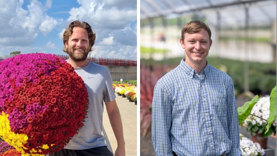 Sales Representative Colton Carter (L), and Brand Sales Director Tyler Brown (R).