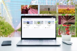 The GrowWise control system allows remote access to lighting systems with real-time insights and centralized control across multiple greenhouses or other growing operations.