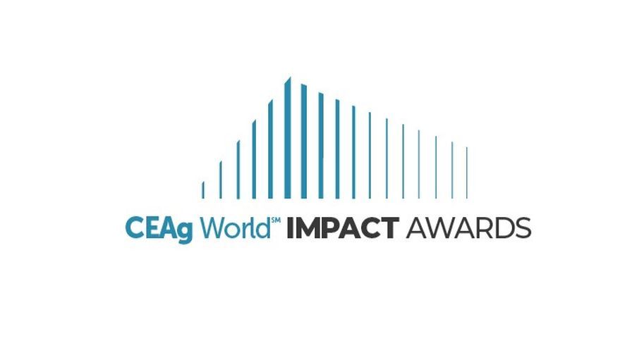 CEAg World Impact Awards logo on a white background.