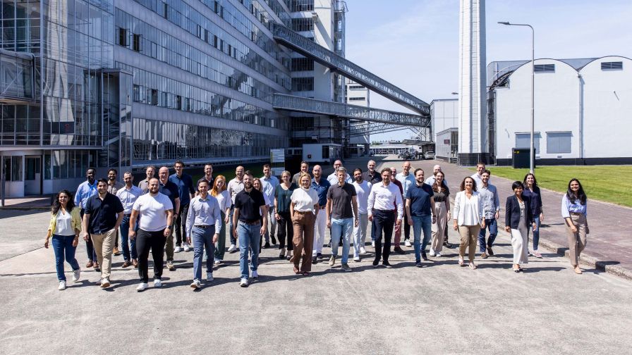 Blue Radix team, which won the AgTech Breakthrough Award for Automation Solution of the Year.
