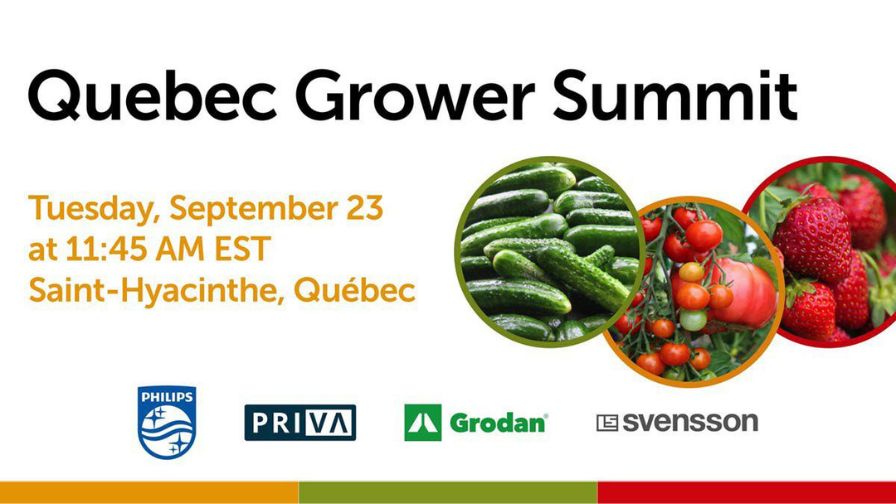 Event graphic for the Third ACT Quebec Grower Summit, held in Saint-Hyacinthe, Quebec, on Tuesday, Sept. 23, 2025.