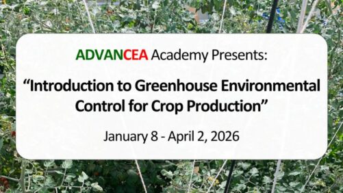 Registration Now Open for Educational Course on Greenhouse Environmental Controls