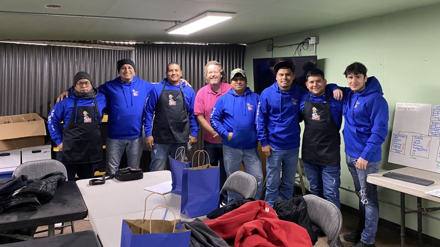 Seasonal H-2A workers at Moss Greenhouses support key production operations during peak periods.