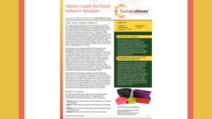How Floriculture Can Address More Responsible Plastic Use