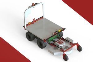 The Cortador is an automated, all-electric mower that helps to eliminate manual mowing and labor costs.