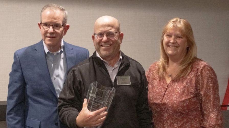 AFE Chairman David Garcia, Ken Altman, and AFE Executive Director Debi Chedester.