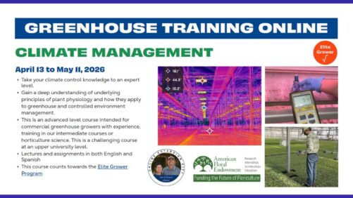 2026 Greenhouse Training Online Continues with “Climate Management”
