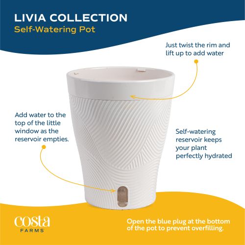 5in Livia Collection Twist.Lift.Water Infographic.