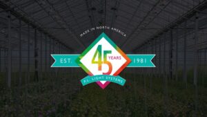 P.L. Light Systems Celebrates 45 Years of Horticulture Lighting Solutions