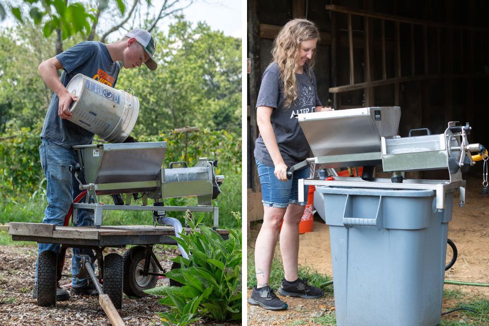 X100 Compost Extractor