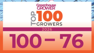 Presenting Greenhouse Grower’s 2026 Top 100 Growers: #100-76