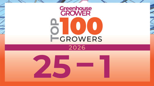 Presenting Greenhouse Grower’s 2026 Top 100 Growers: #25-1