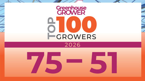 Presenting Greenhouse Grower’s 2026 Top 100 Growers: #75-51