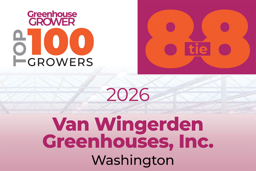 #88t: Van Wingerden Greenhouses Inc.
