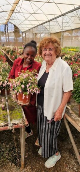 Barbara "Barbie" Jensen, former owner of Bruce Jensen Nursery in Apopka, FL