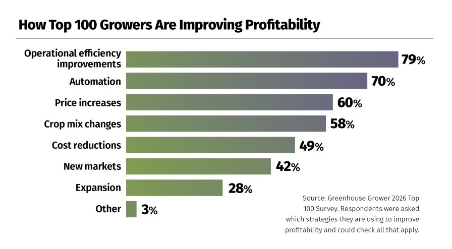 How Top 100 Growers Are Improving Profitability infographic