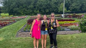 Jen and Erin, Kalamazoo Flower Group