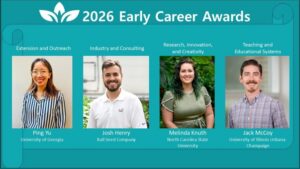 American Society for Horticultural Science Highlights Early Career Achievements
