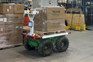 The Grande 44 platform is built to meet demanding operational challenges, with 44 horsepower, advanced vision and sensing technology, a payload capacity of 1,500 lbs, and a towing capacity of 6,000 lbs.