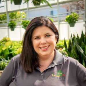 Wallace's Garden Center President Kate Terrell