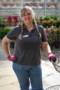 Wallace's Garden Center Receiving Manager, Hard Goods Buyer Jessica Thompson