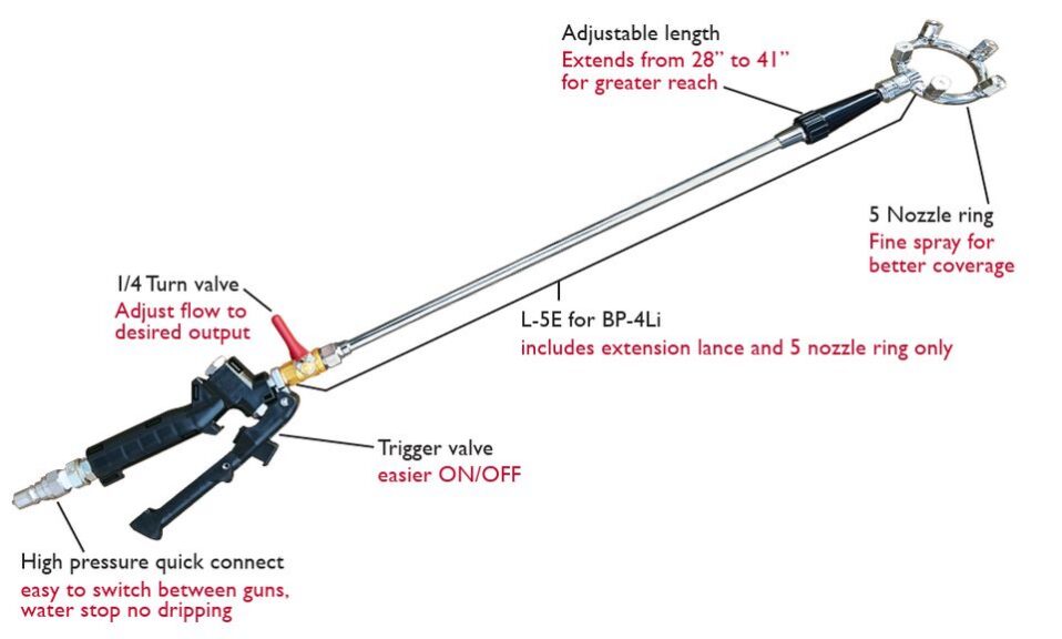 Dramm Upgraded L-5 Spray Lance