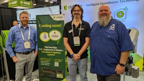 Ridder and H.E. Anderson Partner for Integrated Fertigation Control