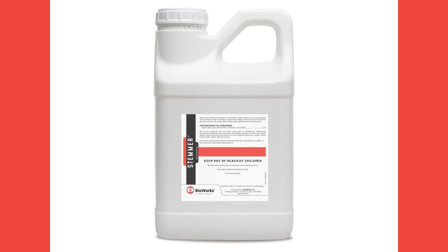 Stemmer from BioWorks, a fully soluble formulation that delivers plant-available silicon.