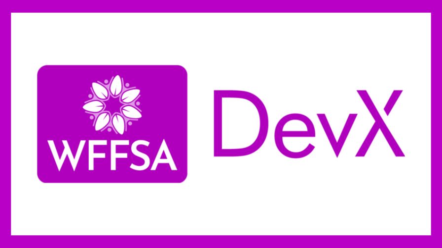 The WFFSA (L) and DevX (R) logos.